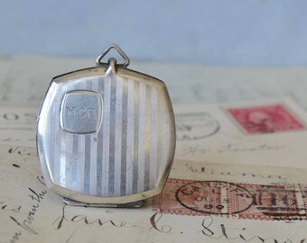 Sterling Silver Locket - Engraved MOR