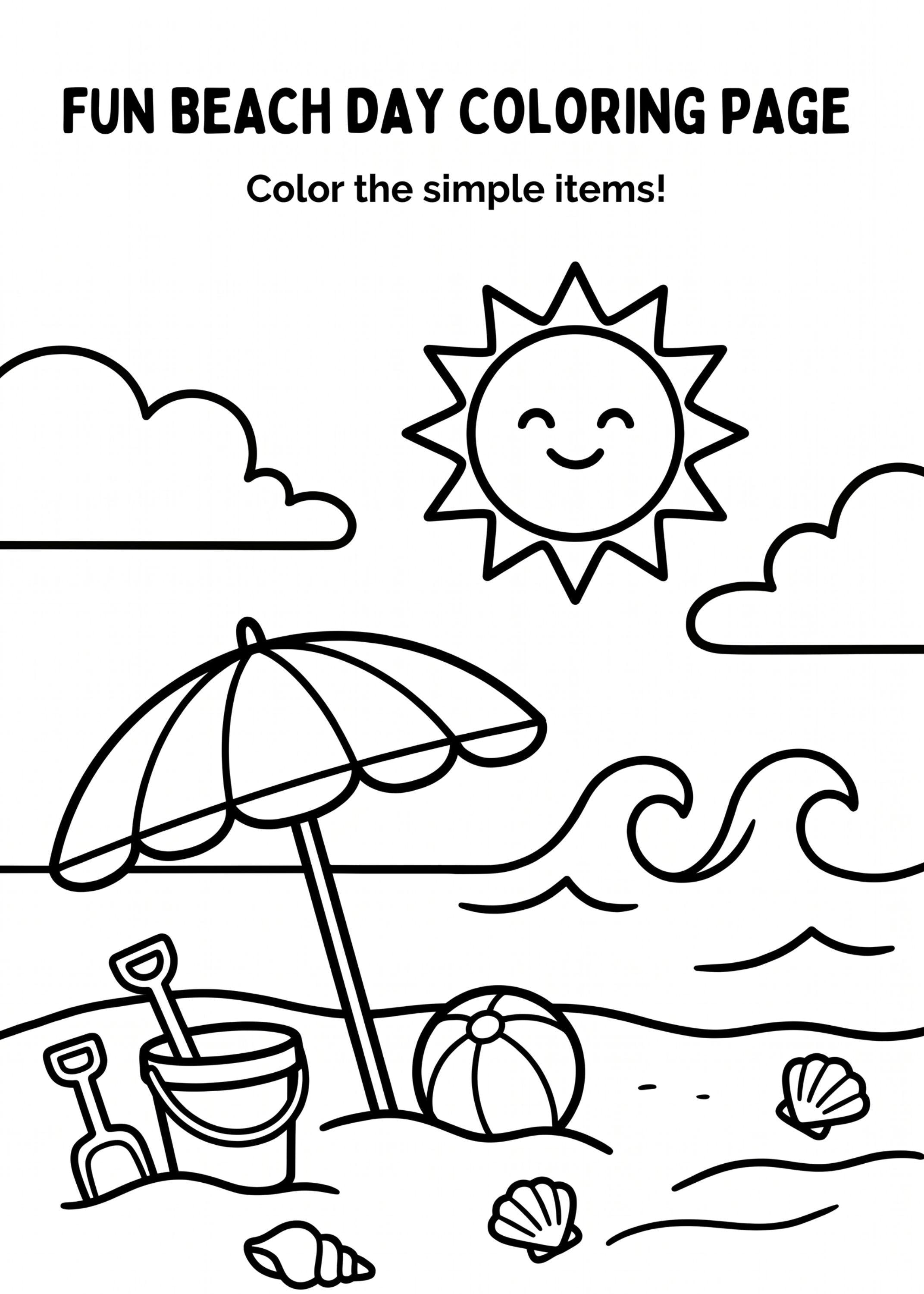 Summer Activity Worksheets for Preschoolers Coloring, Mazes, Tracing (Digital Download)