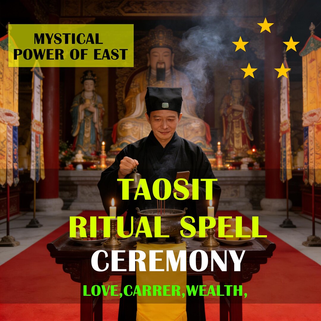Taoist Ritual Ropes Taoist Ritual Spell Ceremony — Love, Wealth, Career & Spiritual ...