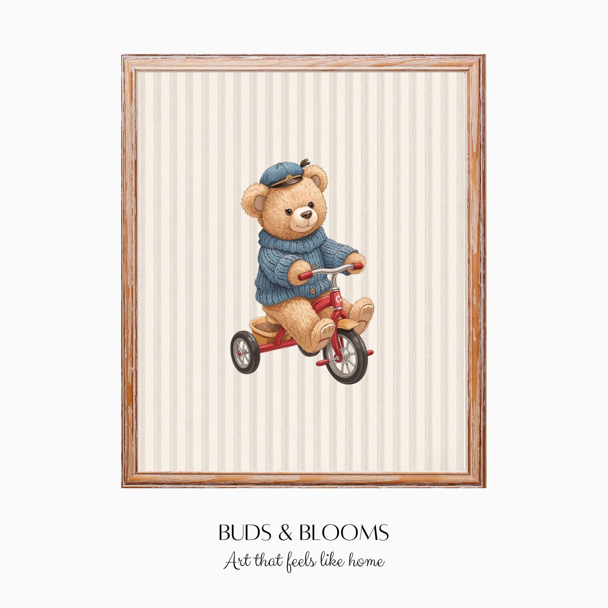Teddy Bear Tricycle - Etsy