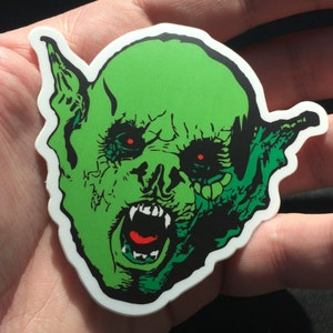 BRAM STOKERS DRACULA Green Bat Creature Vinyl Sticker Set (2 Stickers) Bram Stoker's Dracula Vampire Horror Art Sticker Gary Oldman