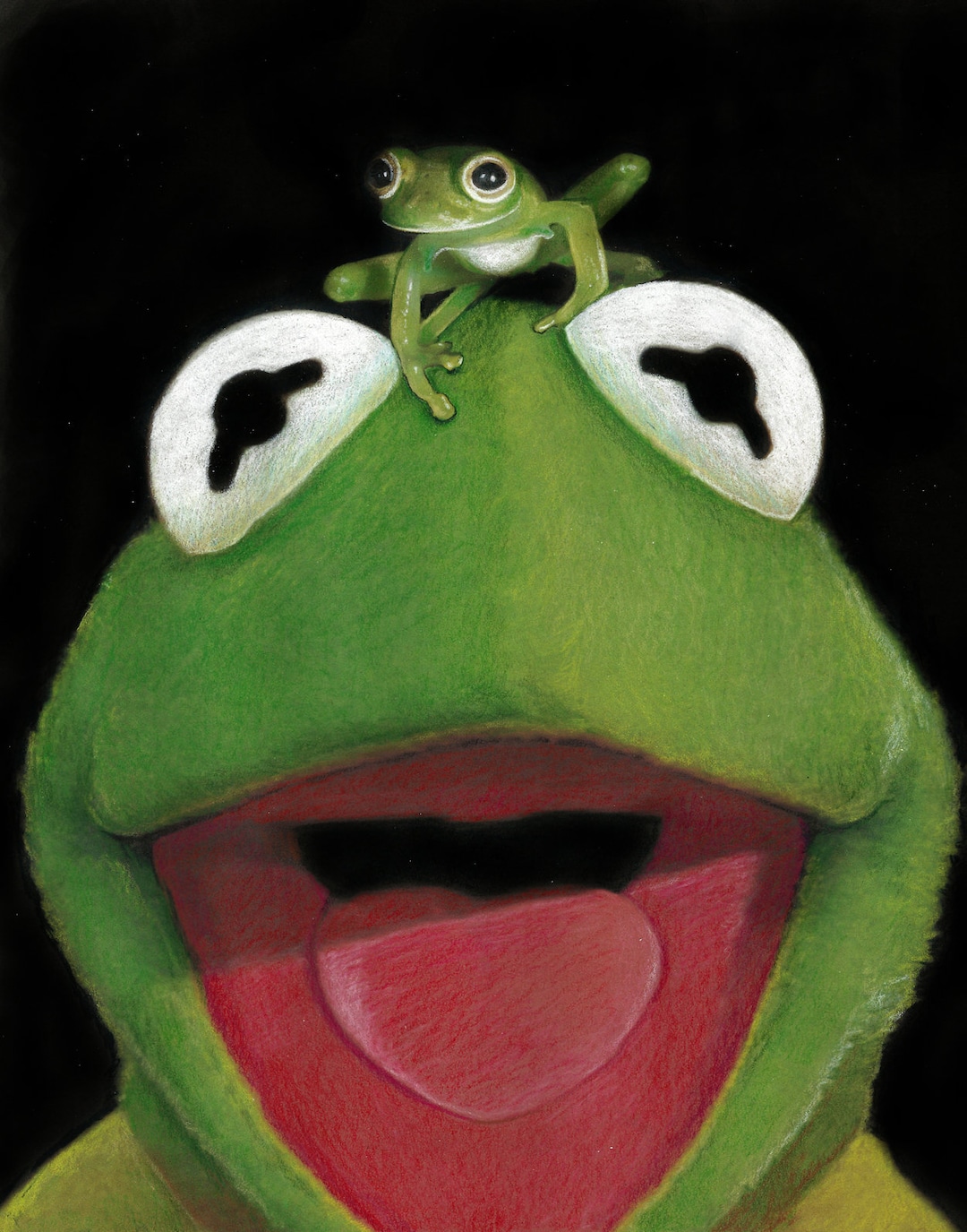 KERMIT AND FROG 8 1/2