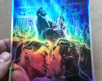 Back To The Future 3"x 4 1/2””Enchantment"  Holographic Sticker Marty McFly Rainbow Foil Cosmic