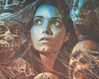 Marion Ravenwood Raiders Of The Lost Ark 11" x 8.5" Original Color Pencil Art Drawing Indiana Jones Movies Karen Allen