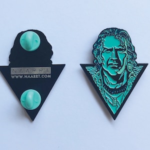 Waterworld The Mariner 2” Limited Edition Deep Dive Variant  Soft Enamel Pin by NAARRT Kevin Costner Post Apocalypse Water Adventure Movie