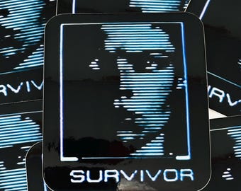 Alien 3  "Survivor” 2.5”x 3” Vinyl Sticker by Nathan Anderson Lt Ellen Ripley Sigourney Weaver Alien Day 2026