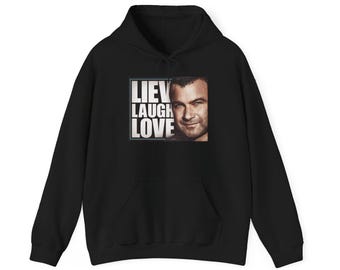 Sweat à capuche Laugh Love Liev | Sweat-shirt à capuche en mélange épais Gildan