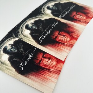 Frankenstein 2025 Art Print Postcard 4”x6” double sided Gothic Victor Guillermo Del Toro image 8