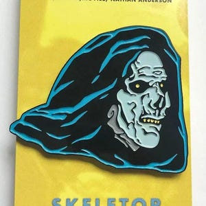 Skeleton Warlord  2” Limited Edition Soft Enamel Pin by NAARRT Frank Langella Movie Dolph Lundgren  1987