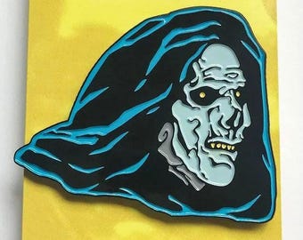 Skeleton Warlord  2” Limited Edition Soft Enamel Pin by NAARRT Frank Langella Movie Dolph Lundgren  1987