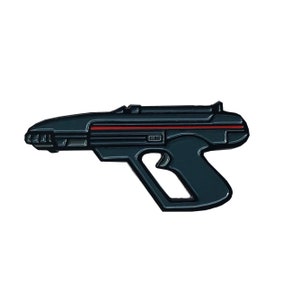 LAZER TAG Lazer Blaster Soft Enamel Pin (Regular color way) Limited Edition by Nathan Anderson (NAARRT) image 1
