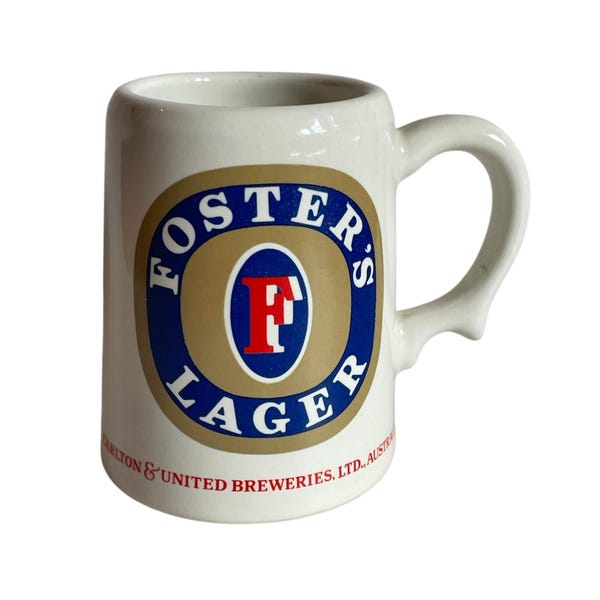 Fosters Carlton United Breweries Australia Mini Stein