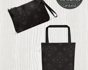 Black & White Geometric Seamless Pattern, Original Design (PDF, JPEG, PNG)