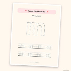 Alphabet Tracing Worksheets | ABC Letter Tracing Printable | Preschool ...