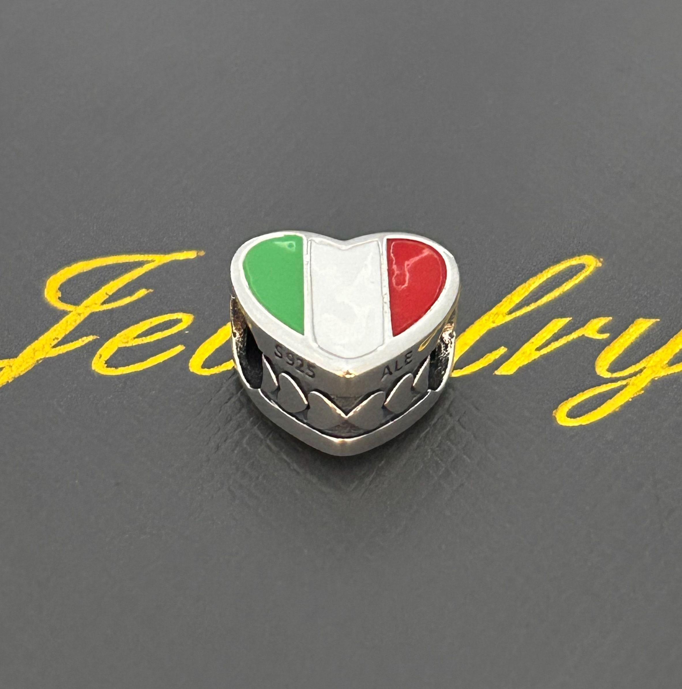 Pandora italy flag - Etsy 日本