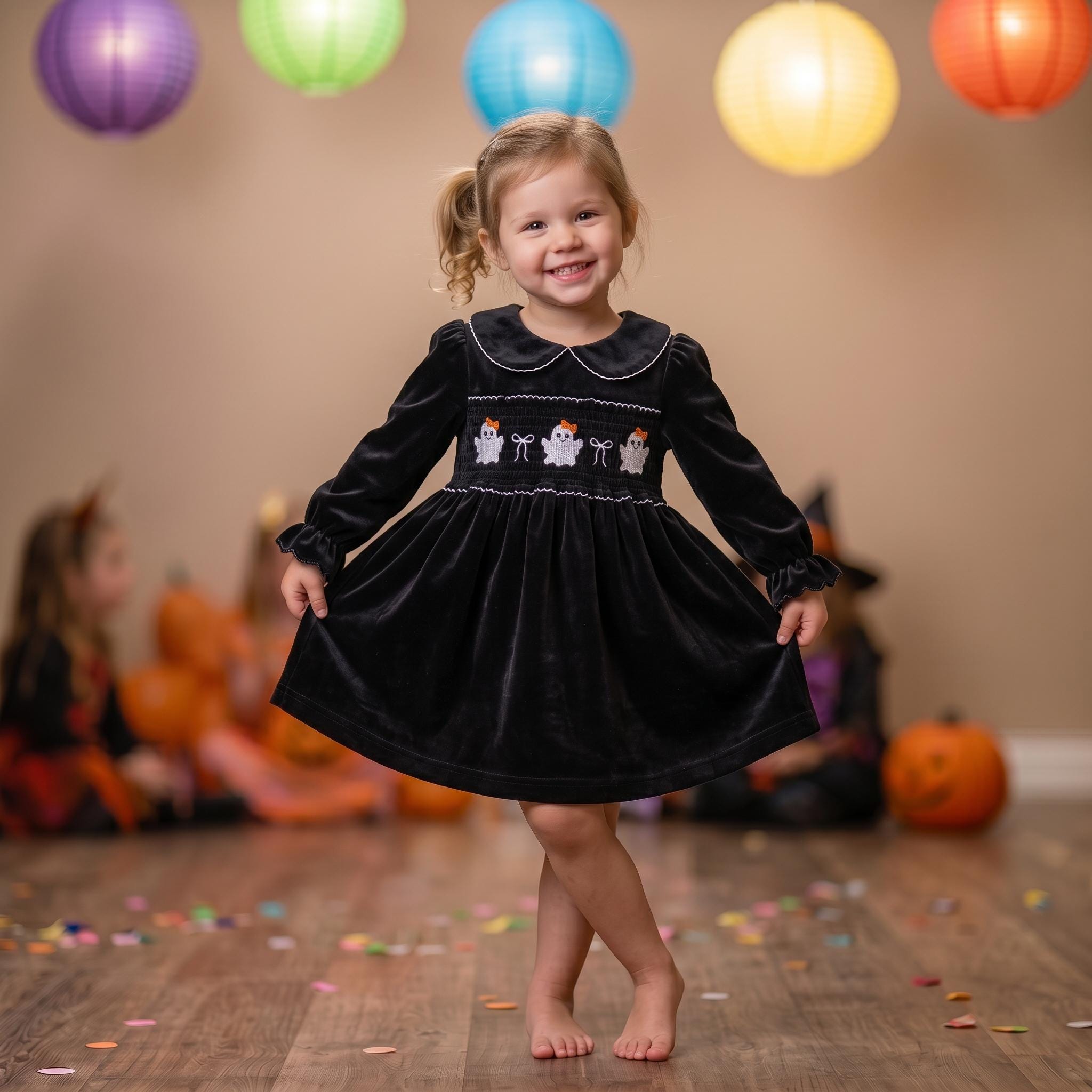 3 6 month black dress Infant Formal Party Chrome Hearts Tank Dress Color:Skin with a wide zipper