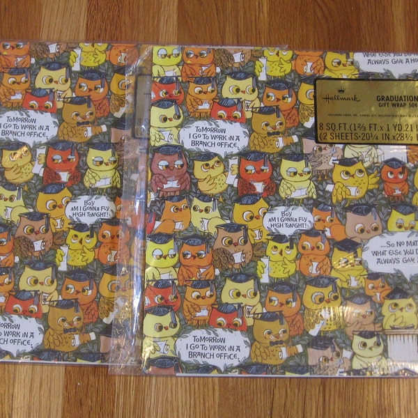 Snarky Owls Gift Wrap