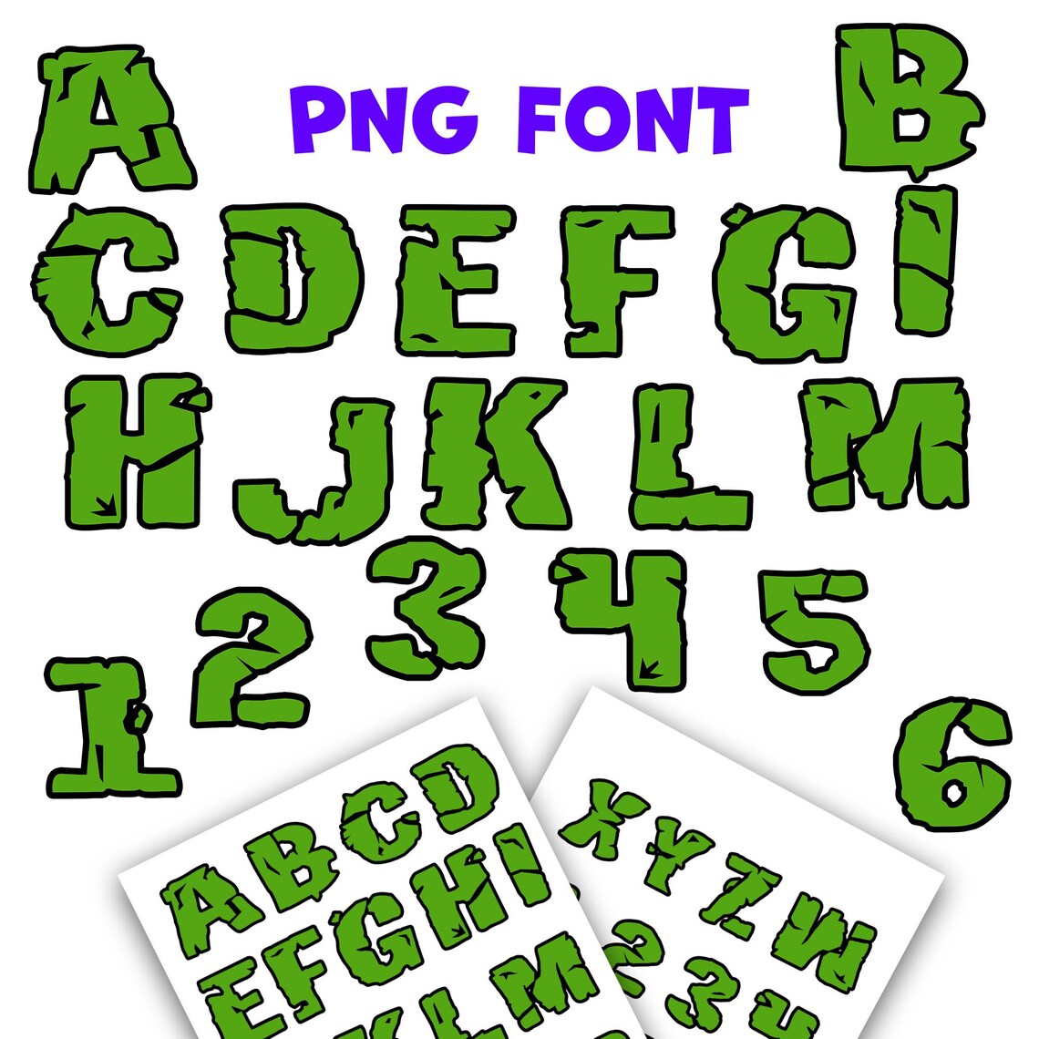 Hulk Letters Design Hulk Png and Svg Clipart Design - Alphabet Letters, Printable File ...