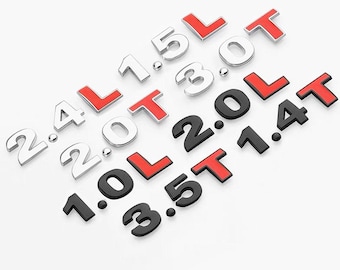 NEW 3D METAL SELF ADHESIVE CAR / HOUSEHOLD CHROME LETTERS NUMBERS, 27mm TALL E - Foto 11