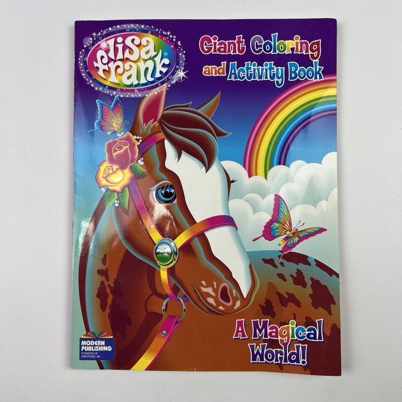 Un mundo mágico: libro gigante para colorear y actividades (Lisa Frank) Libro de bolsillo imagen 1