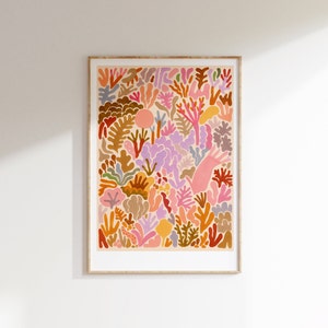 Exuberant Foliage Giclee Fine Art Print Illustration