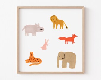 Animal Giclée Fine Art Print Illustration