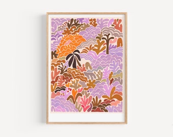 Exuberant Foliage 5 Print