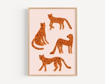 Four Cheetahs