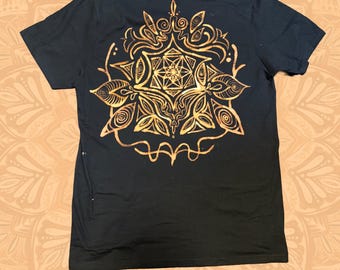 Tinte blanqueador de geometría sagrada