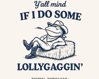 cute cowboy frog png digital download gift for cowgirl sisters rancher daughters froggy tee design cartoon cowboy boots png vintage frog