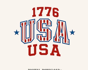 4th of july usa png festive digital download gift for patriot women history teachers american flag t-shirt graphic 1776 stars artwork shirt