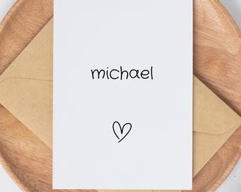 Custom Text Card, Fully Customisable Card, Song Lyric Card, Quote Card, Custom Greeting Card, Own Text Card, Personalised Card