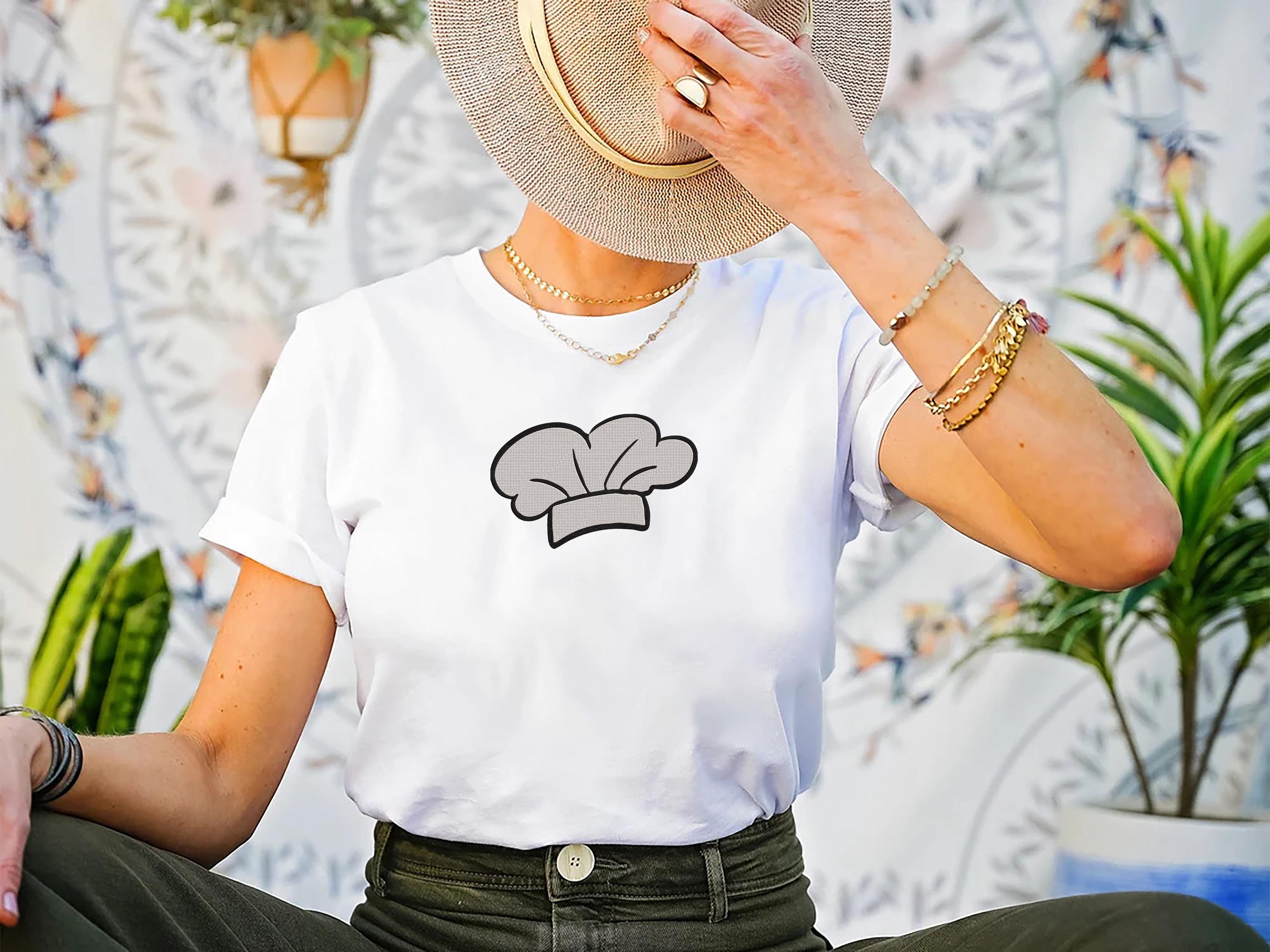 Chef Hat Embroidery Design, Chef Cap Embroidery, Cooking Hat Embroidery ...