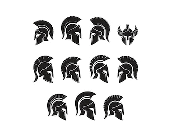 Spartan Helmet Embroidery Design, Warrior Helmet Machine Embroidery File, Gladiator Helmet Embroidery, 6 Sizes Instant Download