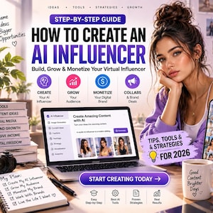 AI influencer creator gpt | character lock pro™ | create consistent ai models, virtual influencers & ai images | digital Product Resell