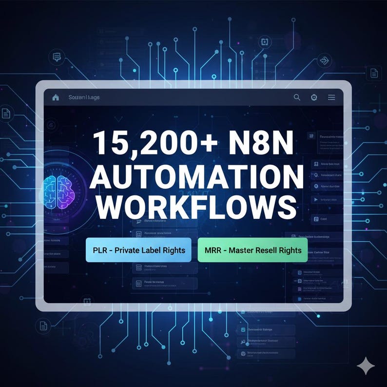 n8n automation, workflow templates, business automation, no code automation, marketing workflows, crm automation, ecommerce automation, digital download, productivity tools, automation workflow, ai automation, task automation, social automation