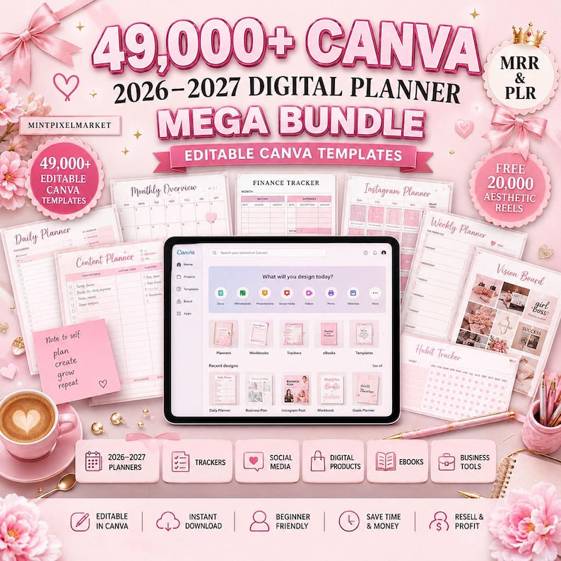 canva templates
plr templates
mrr bundle
digital bundle
editable planner
planner bundle
resell templates
passive income
digital products
template bundle
journal templates
tracker templates
instant files