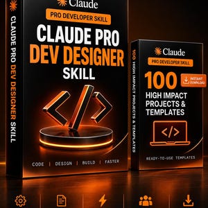 Claude Pro Dev Designer Skill | AI Website & App Development Prompt | Landing Page UI UX Design Assistant | Full Stack Web Developer Calude