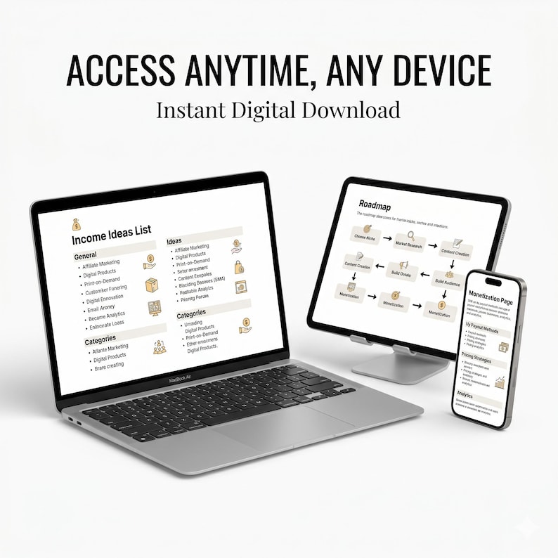 passive income, passive income pdf, income ideas, make money online, side hustle ideas, financial freedom, online business, digital products, work from home, money mindset, entrepreneur guide, ebook download, instant download