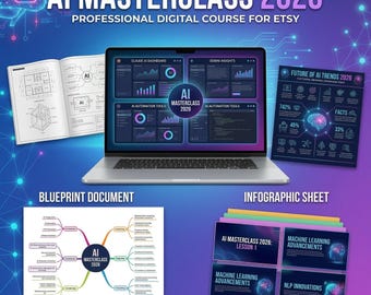 AI Masterclass 2026: Claude, Gemini AI Tools Course (Digital Download)