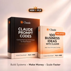 Sistema de códigos de solicitud de IA de Claude, ideas de negocios, flujo de trabajo para generar ingresos (descarga digital)