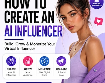 AI influencer creator gpt | character lock pro™ | create consistent ai models, virtual influencers & ai images | digital Product Resell