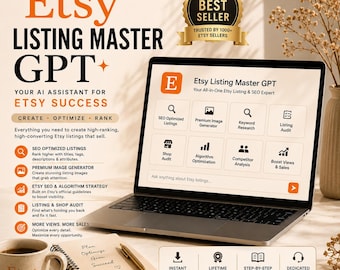 Etsy listing master gpt | etsy seo gpt, etsy listing optimizer, ai etsy assistant, etsy listing generator, etsy seo tool, keyword research