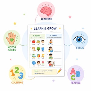 Scissor Skills Cutting Worksheets, Preschool Fine Motor Activity (PDF Download) image 12