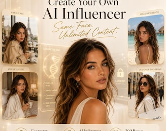 Exclusive AI Influencer Creator GPT by MintPixelMarket | Character Lock Pro | Create Consistent AI Models, Virtual Influencers & Images