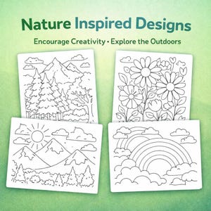 500+ Kids Coloring Book Bundle printable PDF featuring animal coloring pages, preschool activities, educational worksheets, nature coloring pages, and instant digital download.
