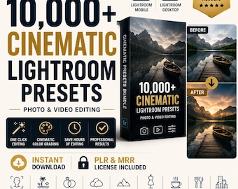 Ajustes preestablecidos cinematográficos de Lightroom