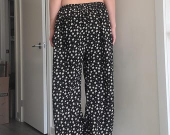 Vintage Star Oversized Soft Fit Pants