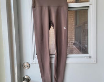 Xexymix Chocolate Brown High-Waist Leggings