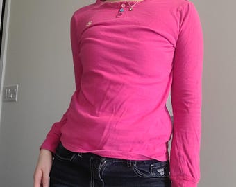 ポールフランク ホットピンク スリムトップ